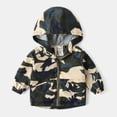 thumbnail image 1 of Manteaux Imperméables à Capuche pour Tout-Petits Garçons Filles, Doublés en Coton, Manteaux de Pluie 1-2 Ans, 1 of 9