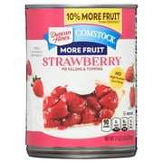 Duncan Hines Comstock Premium Strawberry Pie Filling and Topping 21 oz