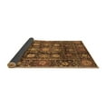 thumbnail image 2 of Ahgly Company Indoor Round Oriental Brown Traditional Area Rugs, 5' Round, 2 of 4