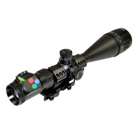 Presma Eagle Series 6-24X50 Precision Rifle Scope with Front Adjustable Objective Lens, Cantilever Scope Mount and (Black Ops Best Sniper Rifle)