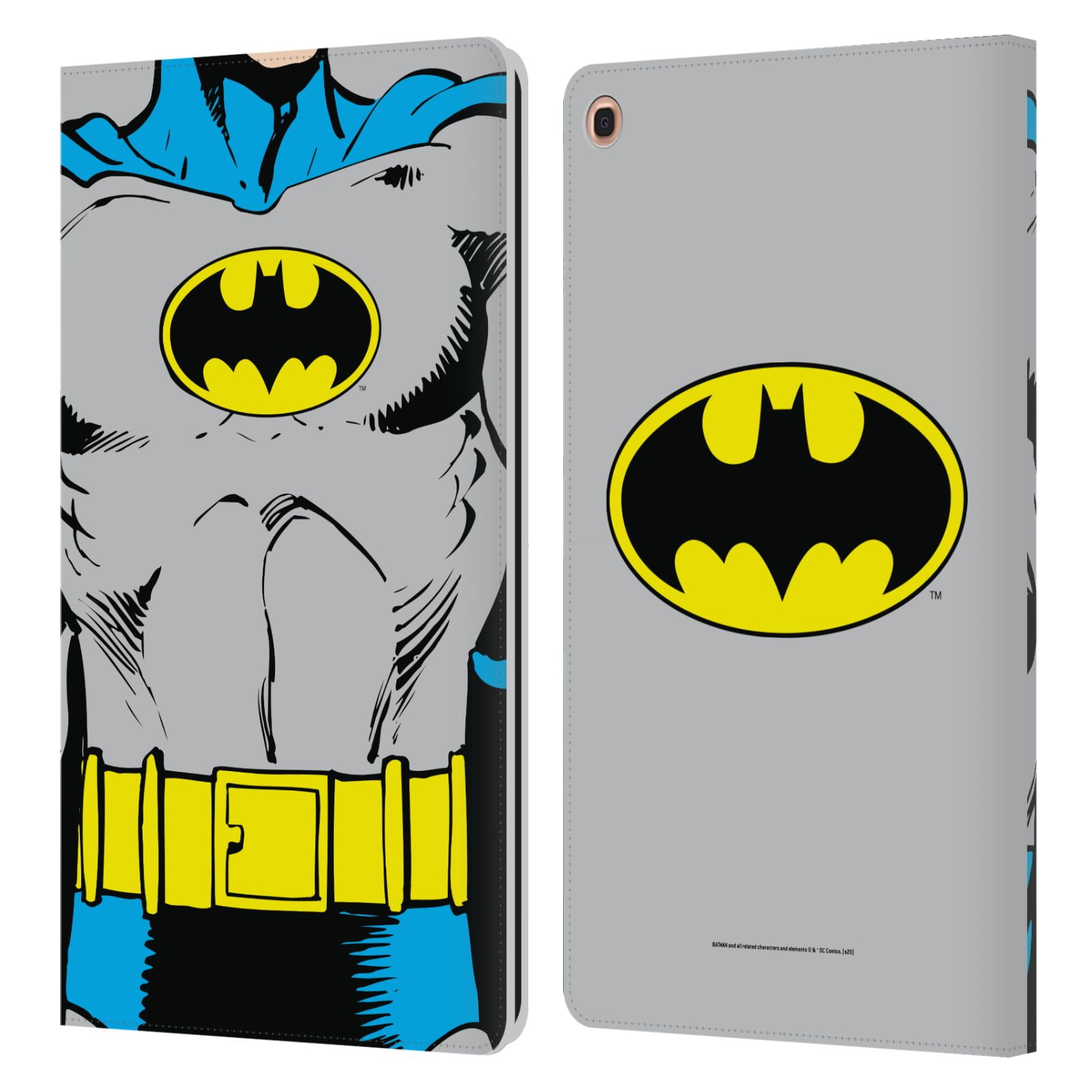 Head Case Designs Officially Licensed Batman Dc Comics Logos Classic Costume Leather Book Wallet Case Cover Compatible With Samsung Galaxy Tab A 10 1 19 Walmart Com