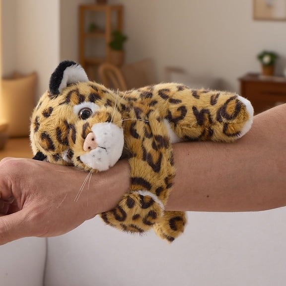 Slap Bracelets Plush Slap Bracelets Toy Plush Toys Hug Snap Wristbands Plush Plushie Must Have Cute Toy For Holidays Stuffed Animals Valentine'S Day/Birthday/Holiday E - 15x10x5cm