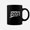 Black, variant on Stamford Bridgeport Area Code 203 Connecticut Coffee Mug
