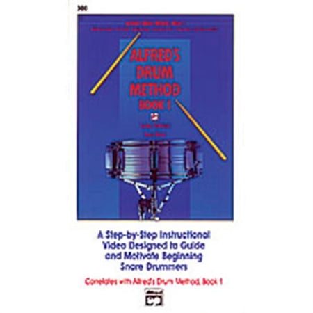 Alfred 00-300 ALFREDS DRUM METHOD 1 - VHS