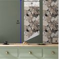 thumbnail image 6 of Ambesonne Floral Peel & Stick Wallpaper for Home, Vintage Plant Soft Color, 13"x36", Tan Black, 6 of 6