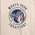 thumbnail image 3 of Frozen 2 - Whats Your Tradition - Women's Lightweight French Terry Long Sleeve Shirt, 3 of 5