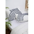 thumbnail image 4 of DecorAvenue Half Blue Ronud Cotton Duvet Cover Bedding Set with Zip Closure and Corner Ties - Luxurious Comforter Cover Set for Home Décor, Over Size 114" x 118" Inches, 4 of 7