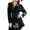 Black, variant on Black and Friday Deals Clothes under $5 asdoklhq Womens Plus Size Clearance Dresses, Women Plus Size Turn Down Collar Letter Print Buttons Mini Shirt Dress