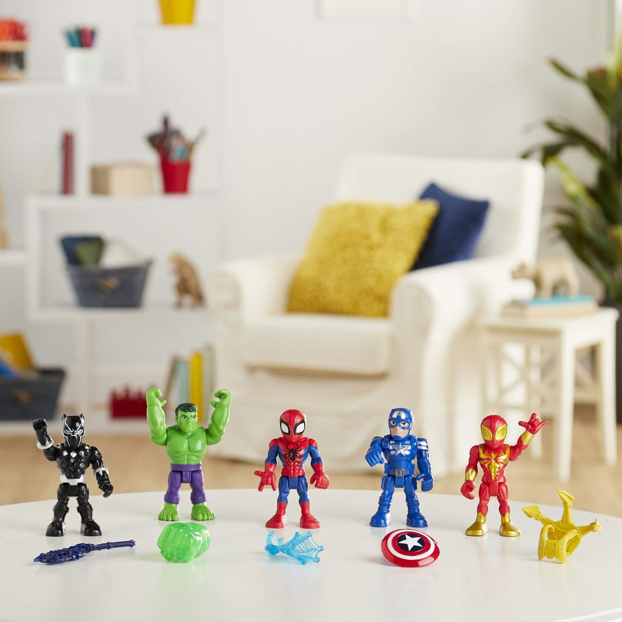 Marvel Super Hero Adventures Super Hero Squad Action Figure Set