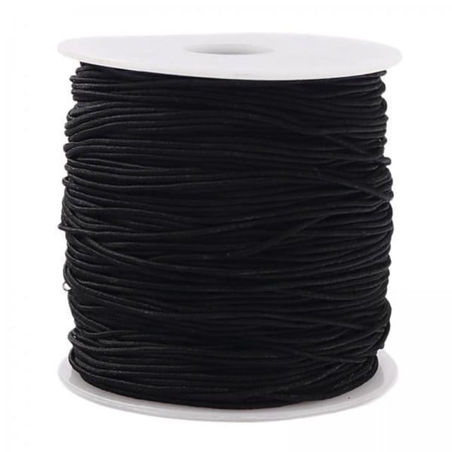 Bandas elásticas,banda elástica con cordón para cuentas de 100 yardas,Bandas elásticas de 1 mm para hacer joyas trenzadas,Bandas elásticas de 1 mm 100 yardas elásticas,Bandas elásticas