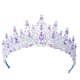 thumbnail image 1 of Tocados de princesa Shinning Princess Tiara corona nupcial Fernando violeta, 1 of 8