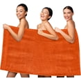 thumbnail image 7 of Elegant Comfort Three Line Popcorn Towel Set for Bathroom 35 x 70 inches, Premium Hotel Quality 1-PACK Jumbo Towels, 100% Turkish Cotton, Soft and Durable, Quick Dry and Highly Absorbent, Black, 7 of 7