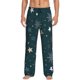 thumbnail image 1 of Balery Christmas Snowflake Pantalones de pijama para hombre, pijama ultraligero, pantalón de descanso-Large, 1 of 6