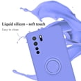 thumbnail image 3 of Cadorabo Case for Huawei P40 LITE / NOVA 7i Cover Screen Protection TPU Silicone Gel Back case Fokus Ring, 3 of 9