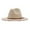 Beige, variant on TBWNWG Classic Women's Fedora Panama Wool Hat with Wide Brim and Decorative Buckle Belt for Stylish Sun,Sizes One Size