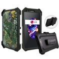 thumbnail image 2 of for 5.3" LG K20 K20 + PLUS K20 V LV5 Case Phone Case 360° Cover Screen Protector Clip Crystal Holster Kick stand Armor Grip Sides Shock Bumper Camo Pine, 2 of 4