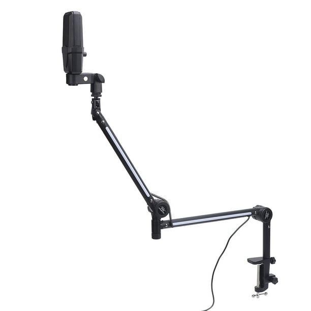 Soporte de Micrófono Ajustable, RGB Mic Stand Set Condenser USB Micrófono Clear Sound para Transmisión en vivo