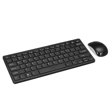 K03 Wireless Keyboard and Mouse Set, 2.4G USB Cordless Slim Keyboard and Cordless Mouse Combo Set Flat & Quiet, Conform Ergonomic Design for Smartphone, Tablet PC, Computer, (The Best Ergonomic Keyboard)