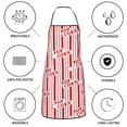 thumbnail image 6 of Easygdp Popcorn 1 Apron Waterdrop Resistant with 2 Pockets,Oil Resistant Cooking Kitchen Chef Apron for Women Men, 6 of 7
