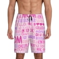 thumbnail image 2 of Picia Mom ever Pajama Shorts for Men, Men's Pajama Bottoms, Sleepwear,Short Pajama Pants-XX-Large, 2 of 9