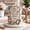 Black, variant on Custom Name Restaurant Server Mug, Personalized 3D Effect Mug for Servers