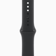 Apple Watch Series 11 (GPS) 42mm Space Gray Aluminum Case with Black Sport Band - S/M