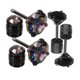 thumbnail image 5 of WASHWEPE 2 Pares Aretes De Metal Con Zirconia Para Mujer Accesorio Moderno Y, 5 of 8