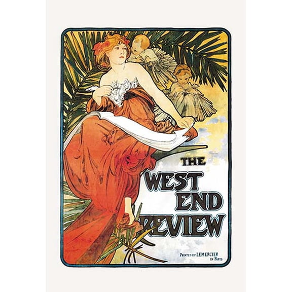 The West End Review Museum quality giclee print canvas wrap(20" x 30")