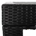 thumbnail image 6 of SAFAVIEH Horus Outdoor Patio 7 Piece Bar Dining Set, Black/Beige, 6 of 13