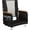 Black, variant on Extra Wide Stadium Seats with Back Support, Bleacher Chairs with High Back and Cushion, Padded Portable Fording Bleacher Seat with Armrests, Cup Holder and Storage Pockets (Black)