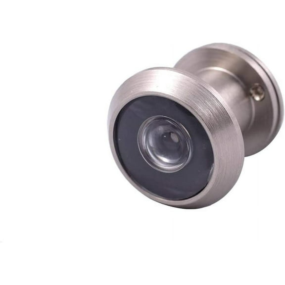 Door Viewer for Narrow Panel Doors - Peephole (Satin Nickel) 5/8", 3/4", 7/8" Panel Thickness
