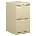 thumbnail image 2 of HON H33820R.L.S 15 in. x 19.88 in. x 28 in. 2-Drawer Brigade Mobile Pedestal - Letter, Charcoal, 2 of 4