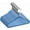 Blue, variant on Baby Hangers Velvet 20 Pack Kids Non Slip Hangers Childrens Hanger for Kids Grey