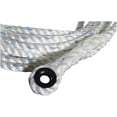 3Strand Snaphook Lifeline ANSI 5/8 in 300 ft MBS 5600 lbs Polyester