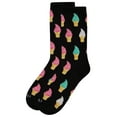 thumbnail image 4 of MeMoi Soft Serve Cones Bamboo Blend Crew Socks - Mens - Male, 4 of 6