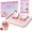 White, variant on Premium Rolled Ice Cream Maker Kit. Recipe Book, Stainless Steel Ice Cream Tray, 2 Spatulas & Gift Ready Box. Homemade Ice Cream Maker. Instant Ice Cream Roller Maker.