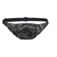 thumbnail image 4 of Riñonera DAITET, cinturón ajustable de gran capacidad, camuflaje negro, 4 of 9