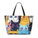 thumbnail image 2 of Fotbe Colorful Cats Pattern Art Bolsa de Viaje para Playa - Resistente al Agua, Bolsa Tote de Gran Capacidad y Ligera con 7 Bolsillos para Mujeres y Hombres, 2 of 7