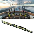 thumbnail image 6 of Fly Fishing Rods Case, Fishing Pole Storage Bag, Storage Organizer, Oxford Cloth Protector, Protection Bag Portable Travel, Carry Case Men Gift Green, 6 of 8