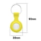 thumbnail image 3 of Funda de silicona para llavero para Apple Airtags Locator Tracker (amarillo), 3 of 6
