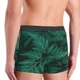 thumbnail image 3 of Uemuo Green Leave Fern Pattern Men's Boxer Briefs,Trunk Anti-Chafing,Comfortable, Durable, and Stylish Underwear-Large, 3 of 9