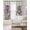 beige, variant on Purple Iris Blackout Curtains for Bedroom, Thermal Insulated Window Treatment, Spring Vintage Flowers Butterfly Leaves Khaki Grommet Top Blackout Draperies and Drapes for Basement 27.5"x39" 2 Panels