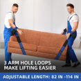 thumbnail image 3 of Ytonet Moving Straps, 2-Person Lifting and Moving System with 12 Comfortable Thickened Sponge Pads,, 3 of 5