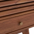 thumbnail image 2 of SAFAVIEH Alatar Farmhouse 3 Drawer 1 Shelf Media Stand, Black (58.7 in. W x 15.2 in. D x 23.8 in. H), 2 of 10