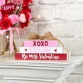 thumbnail image 4 of Two-in-One Valentine's and St Patrick's Stacked Block Sign Décor, 4 of 6