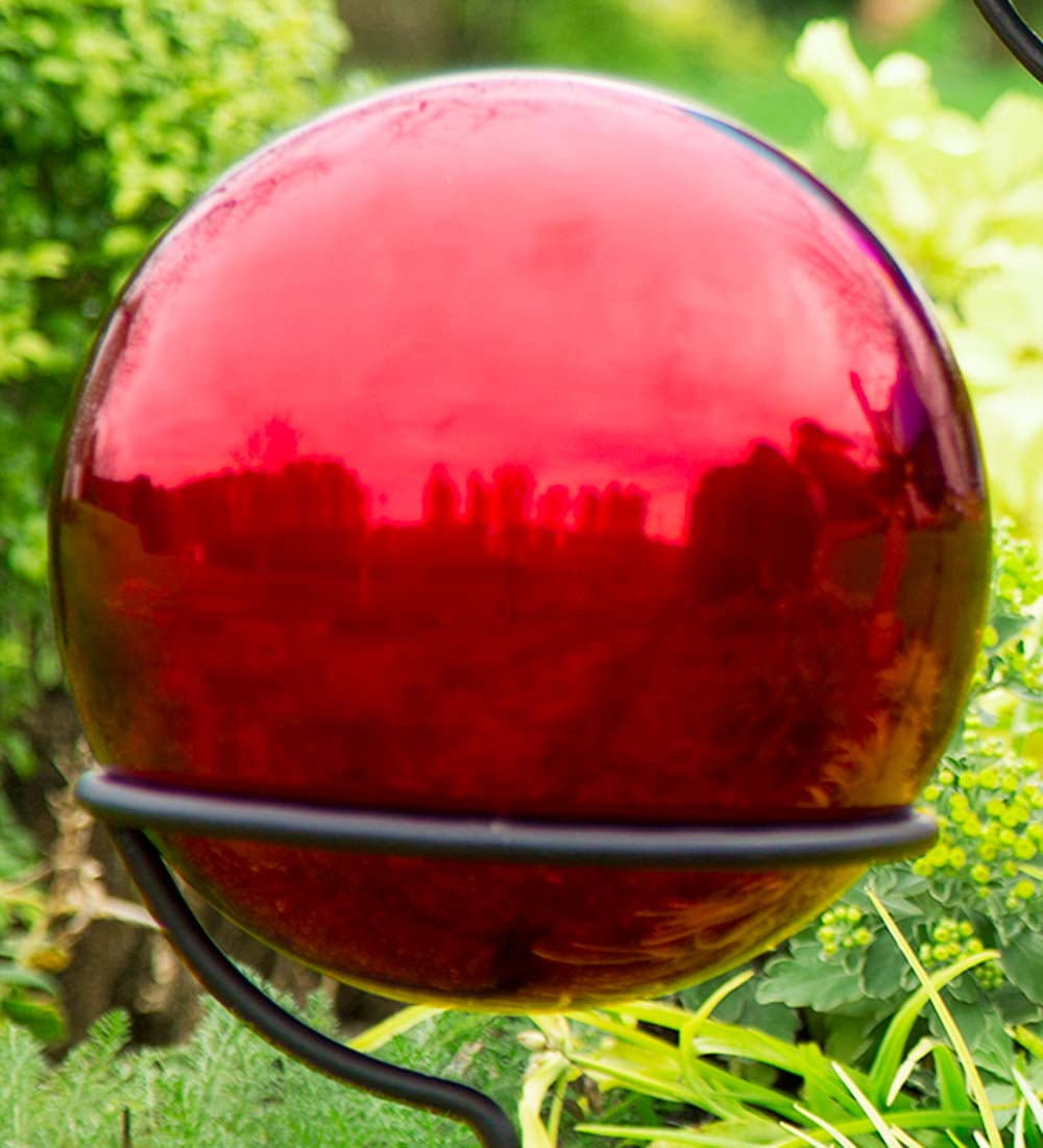 Stainless Steel Gazing Ball Garden Decor