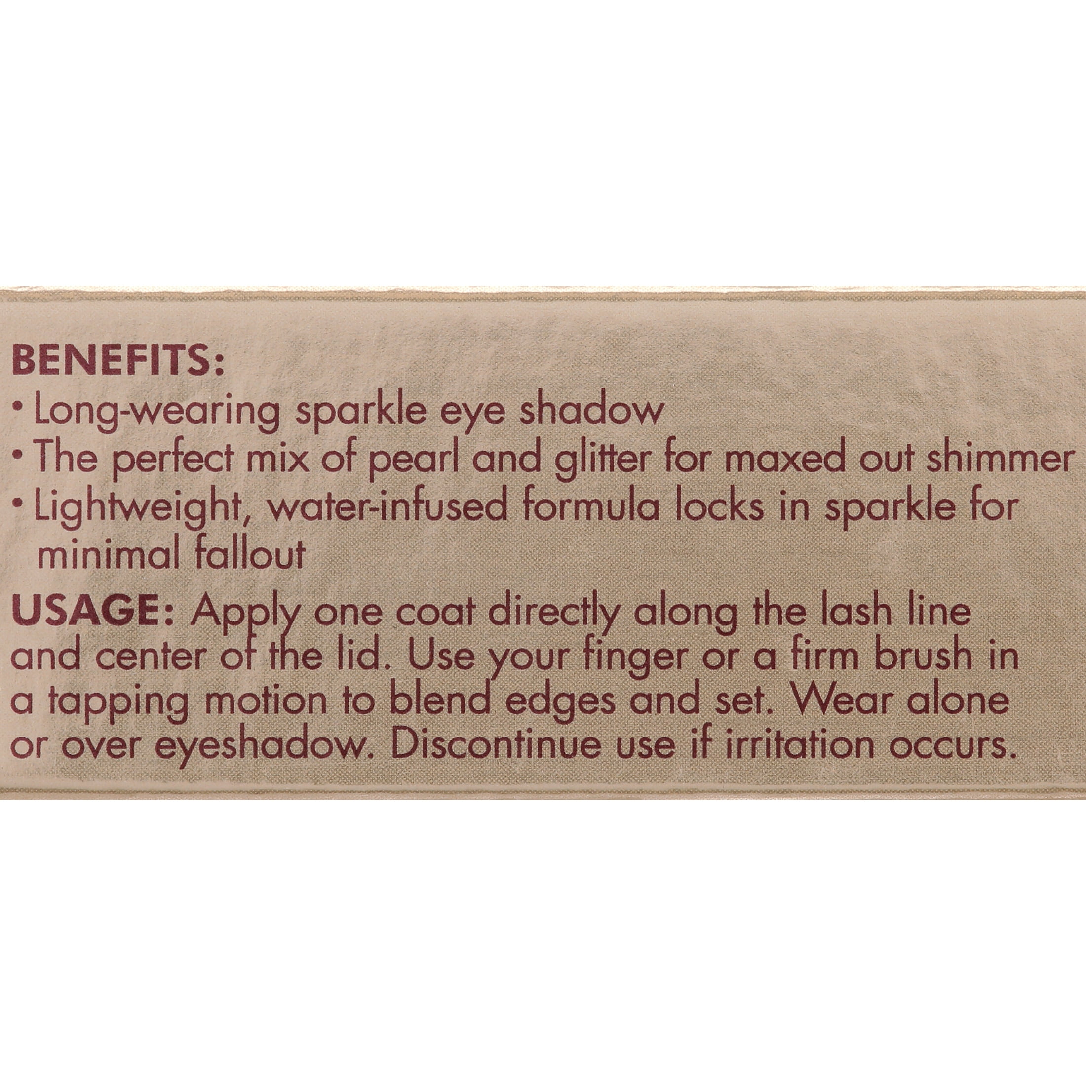 Stila Glitter & Glow Liquid Eye Shadow, Molten Midnight