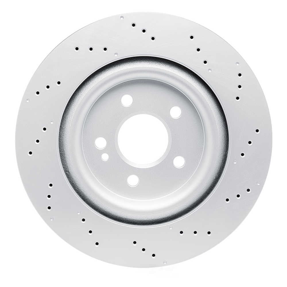 Dynamic Friction Company 920-63189 DFC Hi-carbon Alloy Geomet Coated Rotor - Drilled