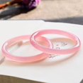 thumbnail image 1 of Retro Elegant Ladies Hanfu Accessories Girl Fashion Korean Bangle Fashion Jewelry Women Wristband Imitation Jade Bracelet PINK, 1 of 8