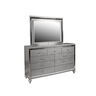 Coaster Leighton 7-drawer Dresser Metallic Mercury Dresser (Metallic Mercury) - Walmart.com Coaster Leighton 7-drawer Dresser Metallic Mercury Dresser (Metallic Mercury) - Walmart.com